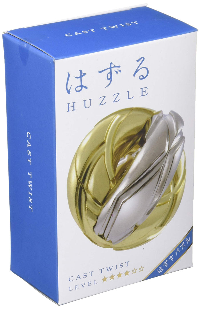 Hanayama Huzzle Cast Twist [Difficulty Level 4]- Japan Figure Store - #1 Bring To You The Best Japanese Goods