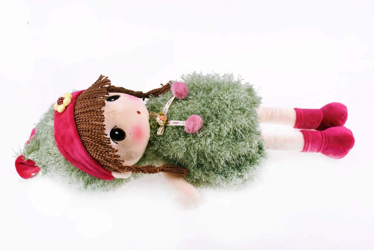 Hwd Stuffed Animal Plush Doll 40cm High Green Color Japan Stuffed Dolls- Japan Figure Store - #1 Bring To You The Best Japanese Goods