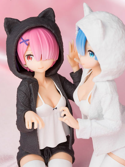 Generic Product Japan Ichiban Kuji Re:Zero Ram & Rem Figure Nyanko Mode Last One Ver.- Japan Figure Store - #1 Bring To You The Best Japanese Goods