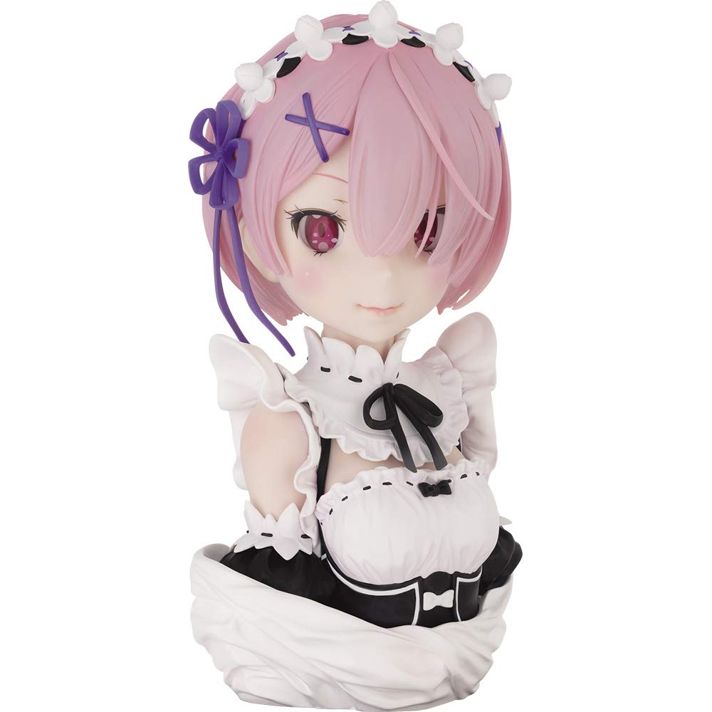 Bandai Spirits Ichiban Kuji Re:Zero Starting Life In Another World Ram Art Scale Figure (Japan)- Japan Figure Store - #1 Bring To You The Best Japanese Goods