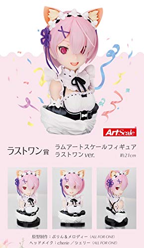 Bandai Spirits Ichiban Kuji Re:Zero Ram Art Scale Figure Last One Ver. Japan- Japan Figure Store - #1 Bring To You The Best Japanese Goods