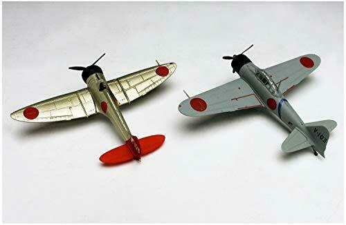 Ijn Type96 Carrier Fighter & Zero Fighter Type21set Of 2 Plastic Model- Japan Figure Store - #1 Bring To You The Best Japanese Goods