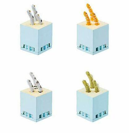 Ikimon Nature Technicolor Move Spotted Garden Eel Gashapon 4 Set Mini Figure - Japan Figure