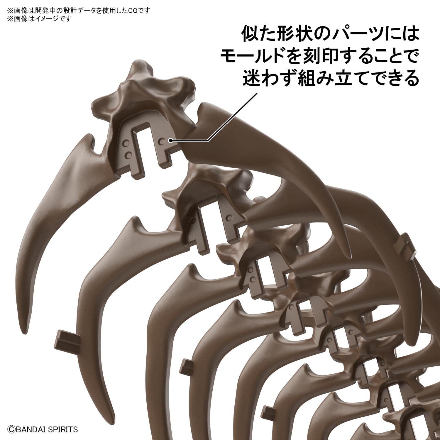Bandai Spirits Japan 1/32 Scale Imaginary Skeleton Triceratops Plastic Model- Japan Figure Store - #1 Bring To You The Best Japanese Goods
