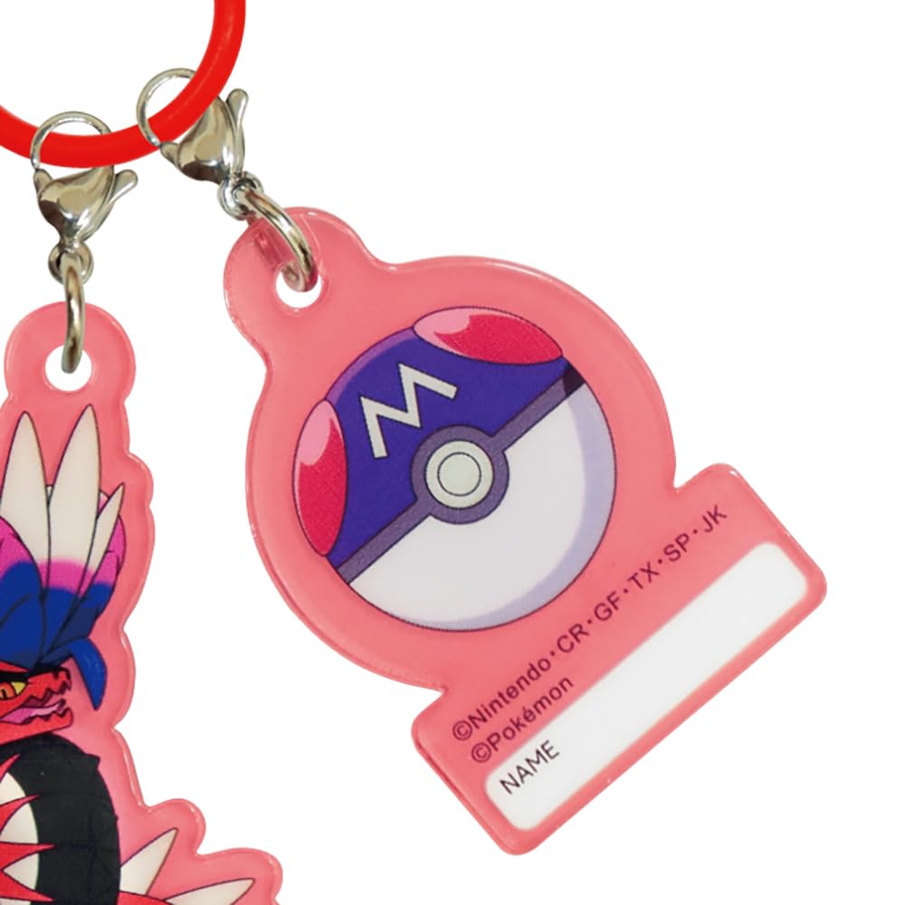 J&S Planning Umbrella Marker Charm Pokemon Colloidon Red 6.8X7.0cm 2.7X4.1cm AKR019- Japan Figure Store - #1 Bring To You The Best Japanese Goods