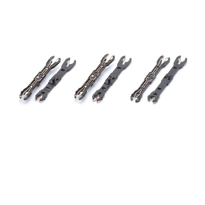 Tomytec Jc6315 Steam Locomotive Drawbar A Set with 6 Pieces in 3 Types- Japan Figure Store - #1 Bring To You The Best Japanese Goods