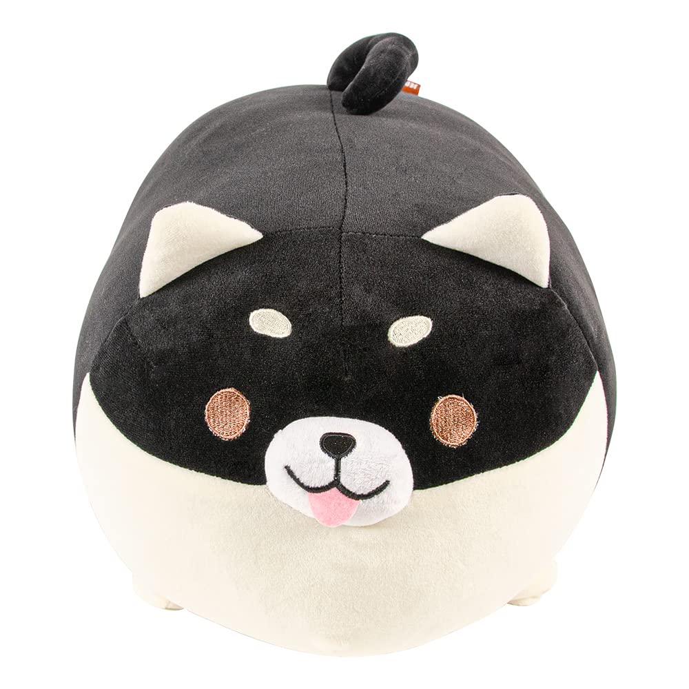 Jema Hugging Pillow Shiba Dog Black Plush Toy And Stuffed Animal Pillow Made In Japan- Japan Figure Store - #1 Bring To You The Best Japanese Goods