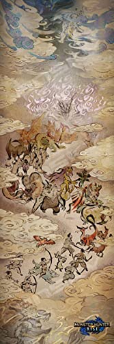 ENSKY 950-52 Jigsaw Puzzle Monster Hunter Rise Hundred Dragon Night Picture Scroll 950 Pieces- Japan Figure Store - #1 Bring To You The Best Japanese Goods