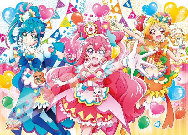 ENSKY 300-L572 Jigsaw Puzzle Delicious Party Pretty Cure Let'S Party 300 L-Pieces- Japan Figure Store - #1 Bring To You The Best Japanese Goods