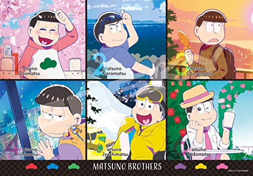 ENSKY 1000T-306 Jigsaw Puzzle Osomatsu-San Four Seasons Matsuno Brothers 1000 Pieces- Japan Figure Store - #1 Bring To You The Best Japanese Goods