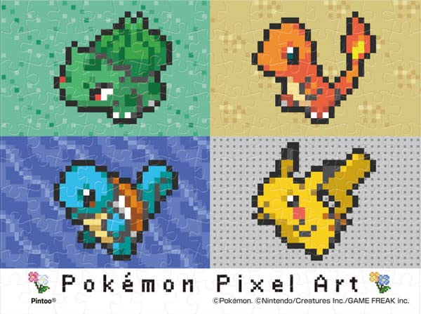 ENSKY Ma-79 Jigsaw Puzzle Pokemon Pixel Art Kanto 150 S-Pieces- Japan Figure Store - #1 Bring To You The Best Japanese Goods
