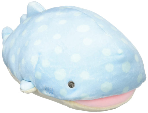 San-X Jinbee-San Shark-San Super Mochi Plush Toy MF09101- Japan Figure Store - #1 Bring To You The Best Japanese Goods