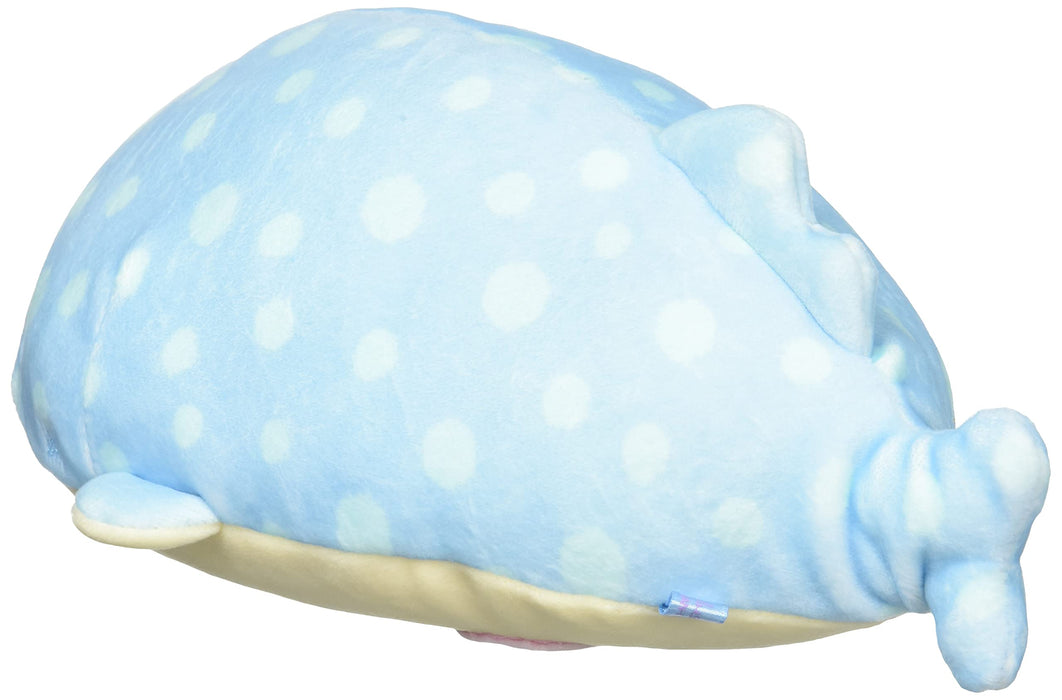 San-X Jinbee-San Shark-San Super Mochi Plush Toy MF09101- Japan Figure Store - #1 Bring To You The Best Japanese Goods