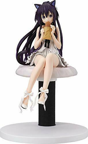 Kadokawa Date A Live Tohka Yatogami: White Cat Ver. 1/7 Scale Figure - Japan Figure
