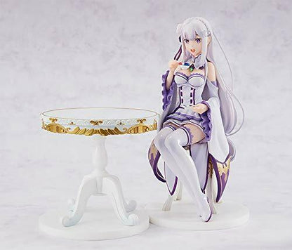 Kadokawa Emilia: Tea Party Ver. 1/7 Scale Figure- Japan Figure Store - #1 Bring To You The Best Japanese Goods