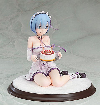 Kadokawa Re:zero Rem Birthday Cake Ver. 1/7 Scale Figure- Japan Figure Store - #1 Bring To You The Best Japanese Goods
