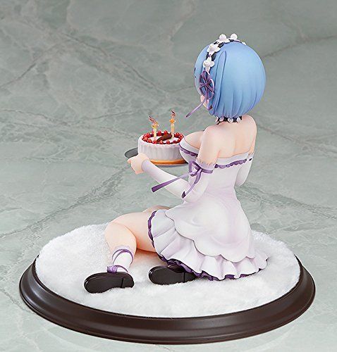 Kadokawa Re:zero Rem Birthday Cake Ver. 1/7 Scale Figure- Japan Figure Store - #1 Bring To You The Best Japanese Goods