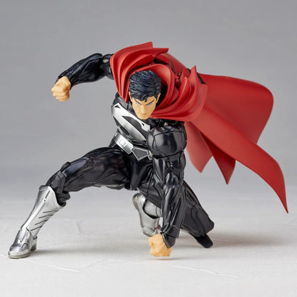 Kaiyodo Musichobby Yamaguchi Superman 027Ex Black Ver. ABS&PVC Action Figure- Japan Figure Store - #1 Bring To You The Best Japanese Goods