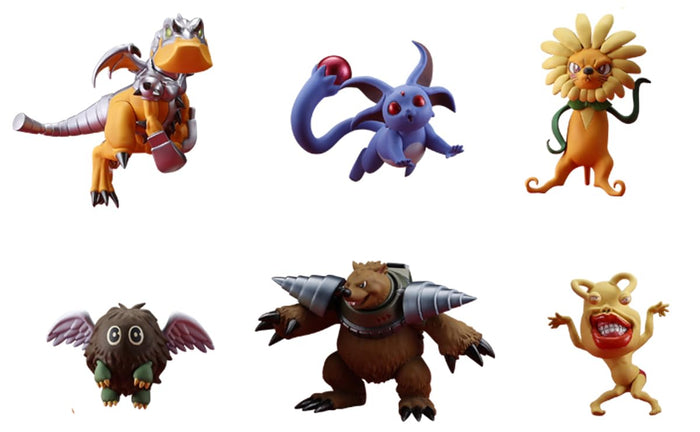 Kaiyodo Yu-Gi-Oh! Series 3D Monster Collection Vol. 1 6 Pcs Box- Japan Figure Store - #1 Bring To You The Best Japanese Goods