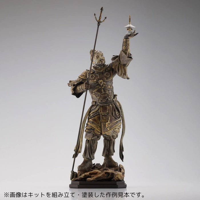 Kaiyodo Art Pla Art Pla Shitenno Statue Tamonten Height Approx. 160Mm Non-Scale Unpainted Unassembled Plastic Model Kit Ap009- Japan Figure Store - #1 Bring To You The Best Japanese Goods