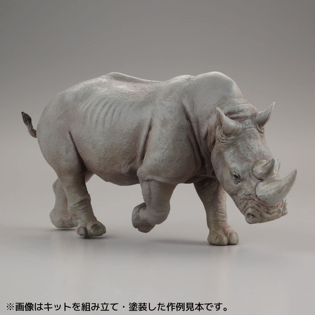 Kaiyodo Art Plastic Art Pla Keeper White Rhinoceros Set Unpainted Unassembled Model Kit Japan Ap006- Japan Figure Store - #1 Bring To You The Best Japanese Goods