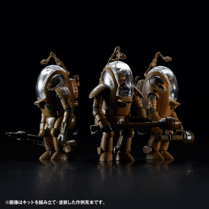 Kaiyodo Artpla Bremen 1/35 Plastic Model Kit (Set of 3)- Japan Figure Store - #1 Bring To You The Best Japanese Goods