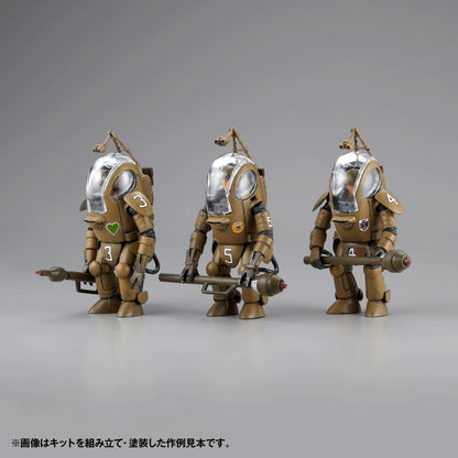 Kaiyodo Artpla Pka 1/35 Unpainted Plastic Model Kit (3pcs)- Japan Figure Store - #1 Bring To You The Best Japanese Goods