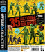Kaiyodo Capsule Q Characters 35 Action Soldiers Set Of 6 - Japan Figure