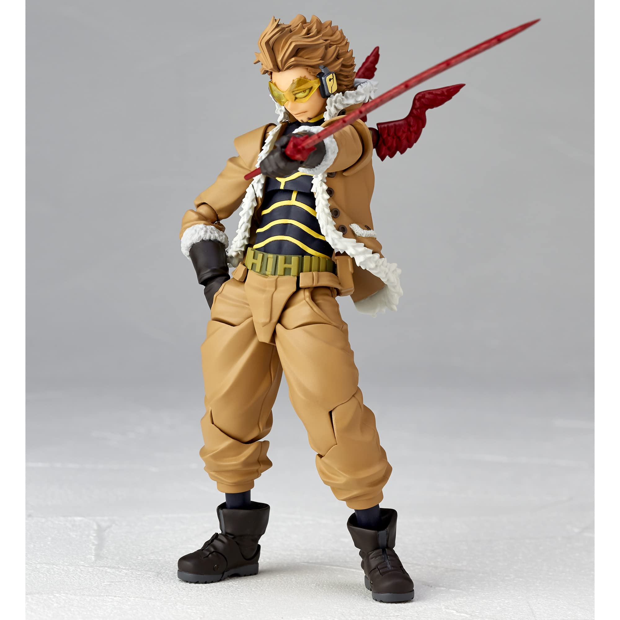 Kaiyodo Amazing Yamaguchi No.029 Hawks Revoltech Figure 155mm - Japanese Action Figure- Japan Figure Store - #1 Bring To You The Best Japanese Goods