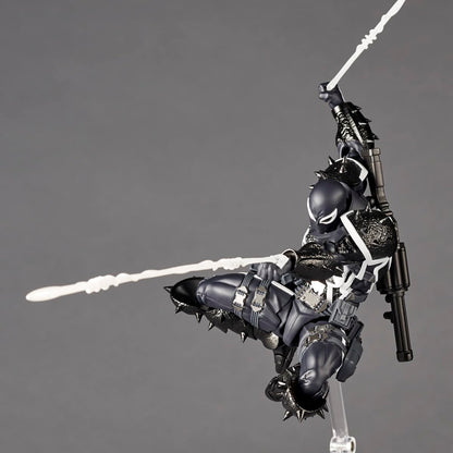 Kaiyodo Revoltech Amazing Yamaguchi Agent Venom 170mm PVC ABS Figure- Japan Figure Store - #1 Bring To You The Best Japanese Goods