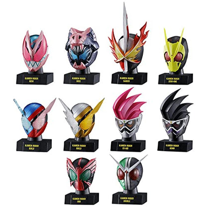 BANDAI CANDY Kamen Rider Mask History 1 10Pack Box Candy Toy- Japan Figure Store - #1 Bring To You The Best Japanese Goods