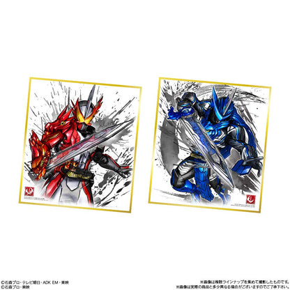 BANDAI CANDY Kamen Rider Shikishi Art 7 Pack Box Candy Toy- Japan Figure Store - #1 Bring To You The Best Japanese Goods