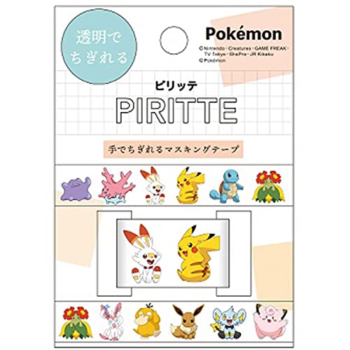 Kamio Japan Pokemon Piritte Mix3 Piritte [034204]- Japan Figure Store - #1 Bring To You The Best Japanese Goods