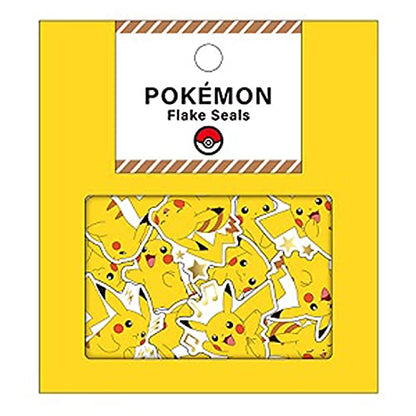 Pokemon Center Original Pokemon Flake Sticker Pikachu- Japan Figure Store - #1 Bring To You The Best Japanese Goods
