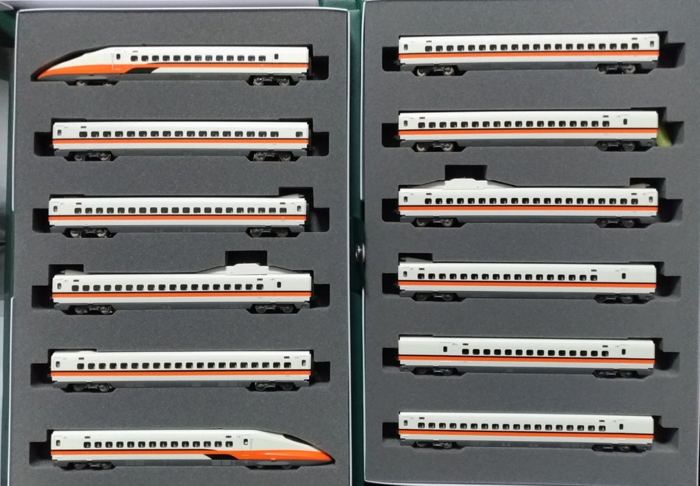 Kato Taiwan High Speed Rail 700T 12-Car Full Set Shinkansen Model Train- Japan Figure Store - #1 Bring To You The Best Japanese Goods
