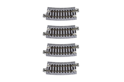 Kato Unitrack 20-171 N Radius 8 1/2 15 Degree Curve Set 4 Pieces- Japan Figure Store - #1 Bring To You The Best Japanese Goods