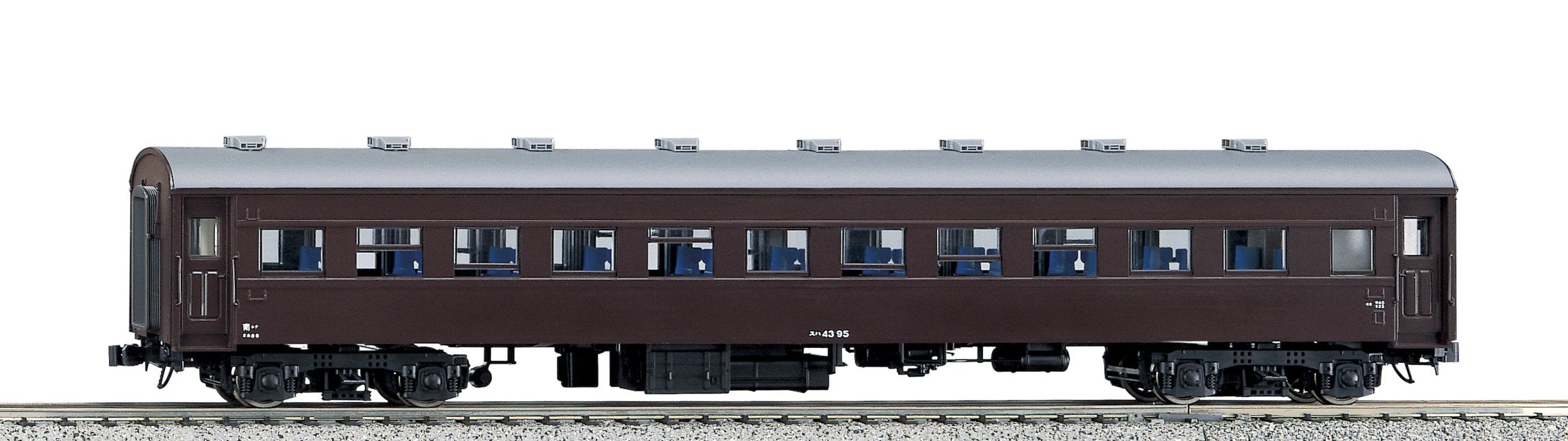 Kato Ho Gauge Passenger Car Model Suha43 Brown 1-506 Railway Collectible- Japan Figure Store - #1 Bring To You The Best Japanese Goods