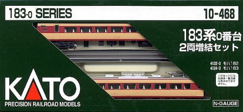 Kato N Gauge 183 Series - 10-468 Model Train 2-Car Set Add-On- Japan Figure Store - #1 Bring To You The Best Japanese Goods