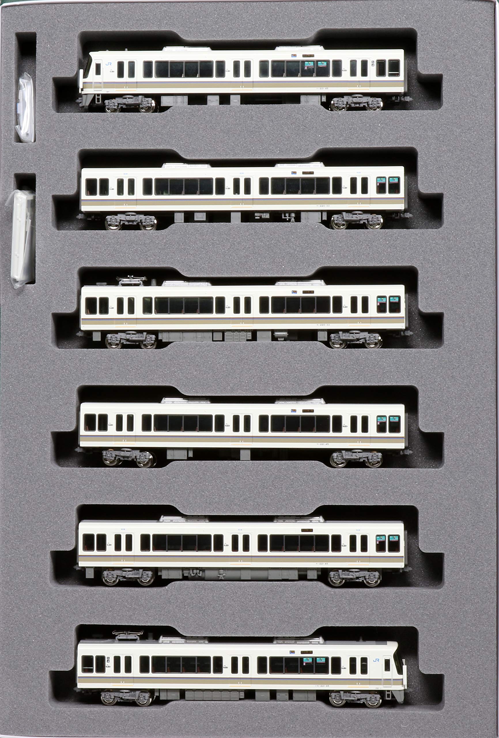 Kato Renewed 221 Series 10-1579 N Gauge Jr Kyoto/Kobe Line 6-Car Model Train Set- Japan Figure Store - #1 Bring To You The Best Japanese Goods