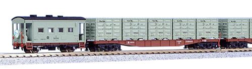 Kato N Gauge 9-Car Set Container Express - 10-489 Railway Model Freight Car- Japan Figure Store - #1 Bring To You The Best Japanese Goods