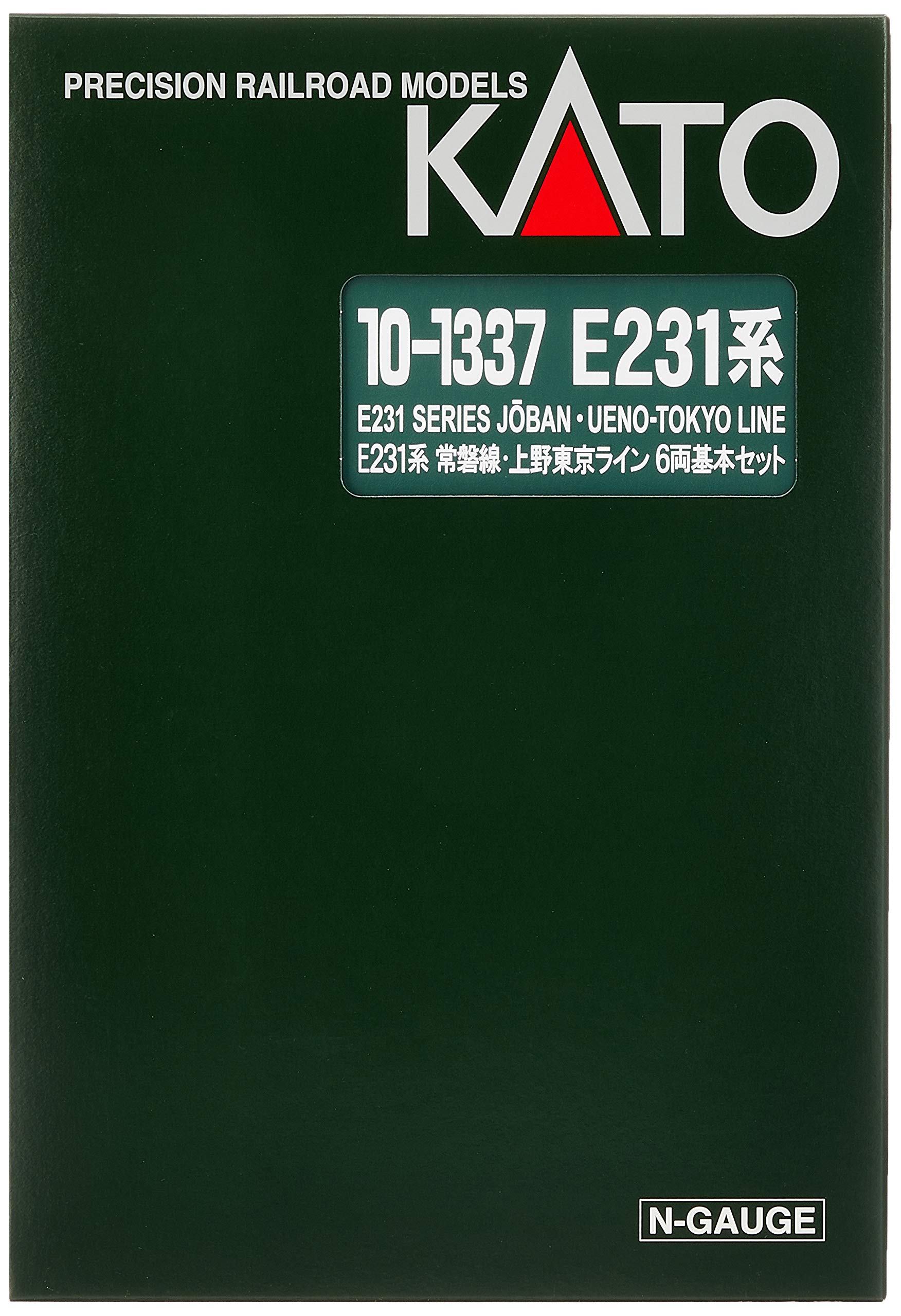 Kato E231 Series N Gauge Joban/Ueno Tokyo Line 6-Car Train Set 10-1337- Japan Figure Store - #1 Bring To You The Best Japanese Goods