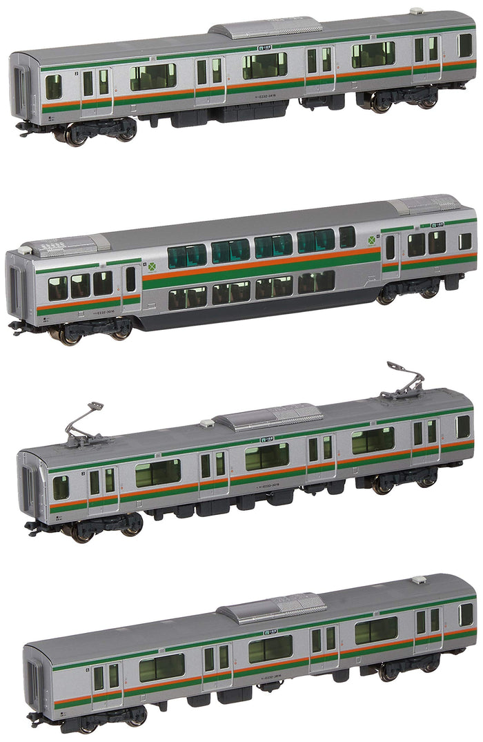 KATO 10-1268 Jr Series E233-3000 Tokaido/Ueno Tokyo Line 4 Cars Add-On Set A N Scale- Japan Figure Store - #1 Bring To You The Best Japanese Goods