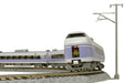 Kato N Gauge E351 Series 8-Car Basic Set Model Train - Super Azusa Purple 10-1342- Japan Figure Store - #1 Bring To You The Best Japanese Goods