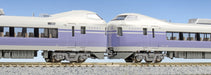 Kato N Gauge E351 Series 8-Car Basic Set Model Train - Super Azusa Purple 10-1342- Japan Figure Store - #1 Bring To You The Best Japanese Goods