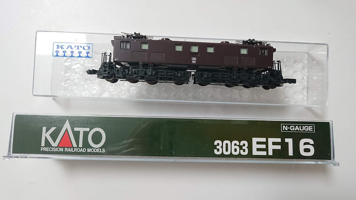 Kato Electric Locomotive - N Gauge Ef16 3063 - Railway Model Train- Japan Figure Store - #1 Bring To You The Best Japanese Goods