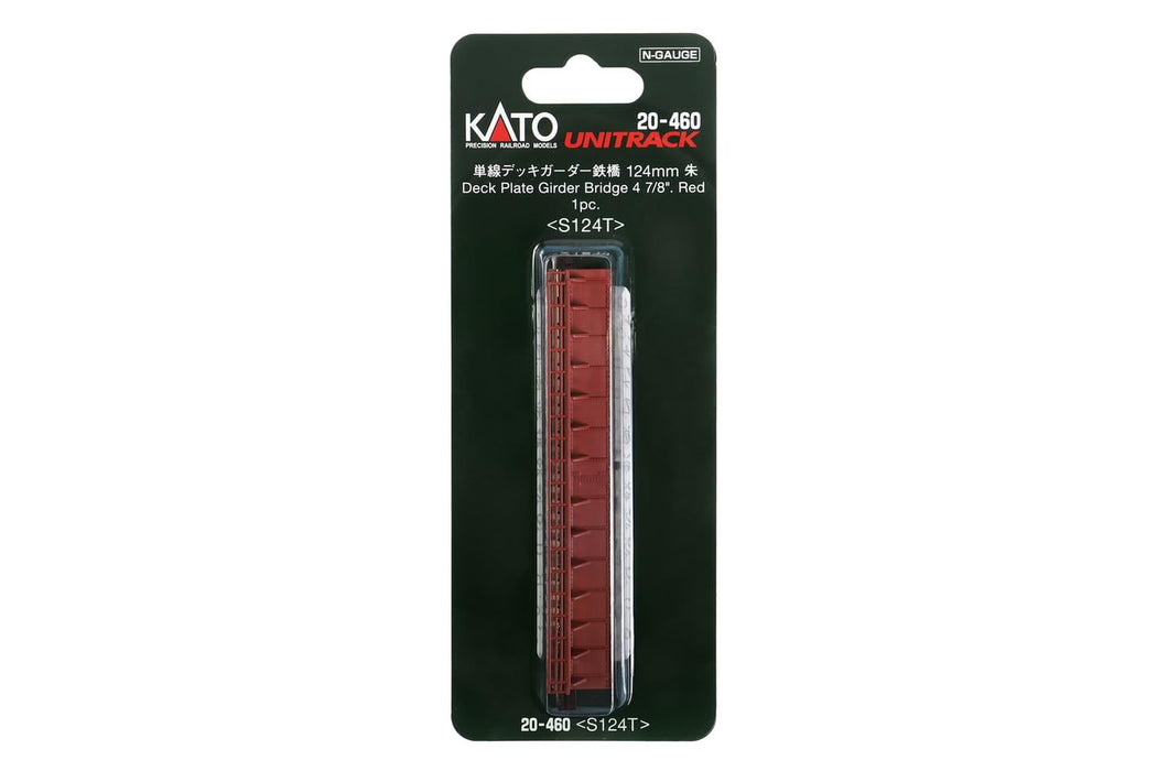 Kato Red Single Track Deck Girder Iron Bridge: N Gauge Railway Model Supplies- Japan Figure Store - #1 Bring To You The Best Japanese Goods
