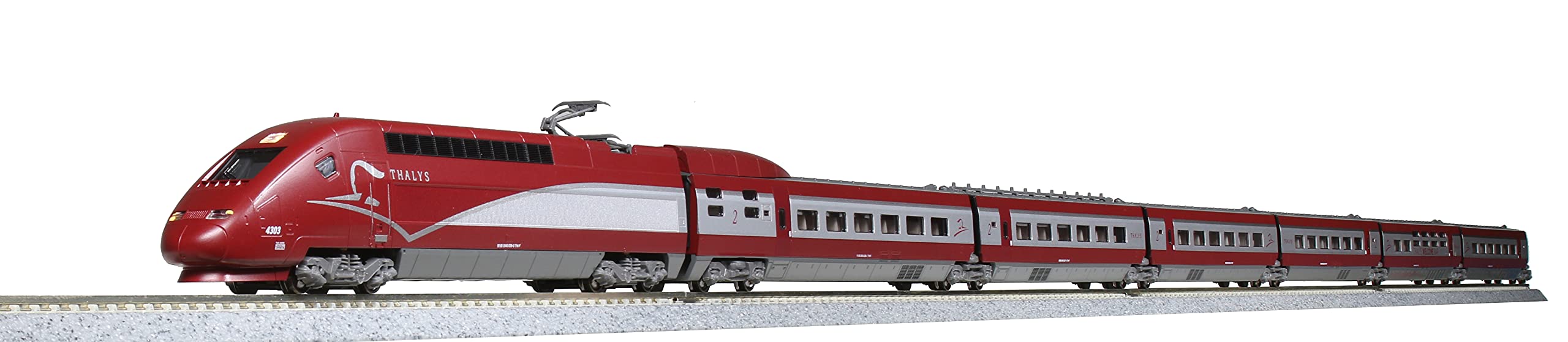 Kato N Gauge 10-1658 Thalys Pbka Railway Model Train 10-Car Set New Paint- Japan Figure Store - #1 Bring To You The Best Japanese Goods