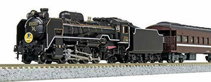Kato N Scale Limited Edition D51 200 + Series 35 Sl Yamaguchi 6 Car Set - Japan Figure