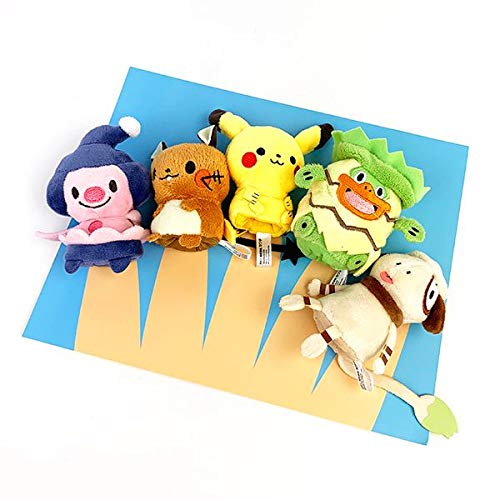 KAWADA Monpoke Finger Puppets 5 Pcs Set- Japan Figure Store - #1 Bring To You The Best Japanese Goods