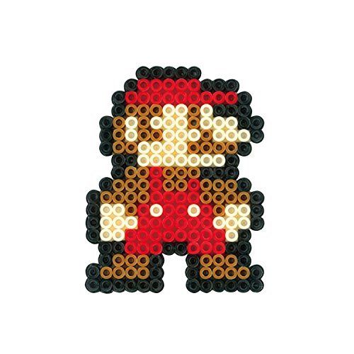 Kawada Nano Beads 105 Super Mario Bros. Mario / Super Mushroom Perler Beads Kit- Japan Figure Store - #1 Bring To You The Best Japanese Goods